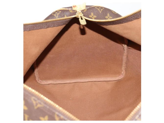 LOUIS VUITTON Borsa Boston Monogram Keepall 55 M41424 LV Auth BA10839 Monogramma - vista 22