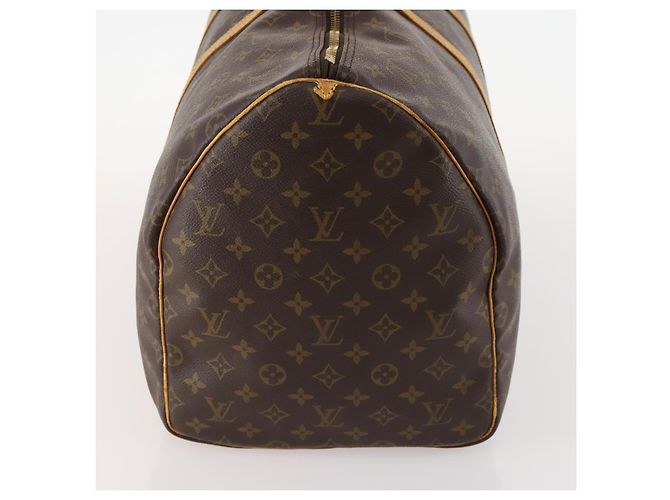 LOUIS VUITTON Borsa Boston Monogram Keepall 55 M41424 LV Auth BA10839 Monogramma - vista 3