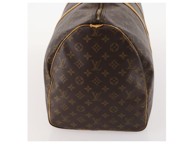 LOUIS VUITTON Borsa Boston Monogram Keepall 55 M41424 LV Auth BA10839 Monogramma - vista 4