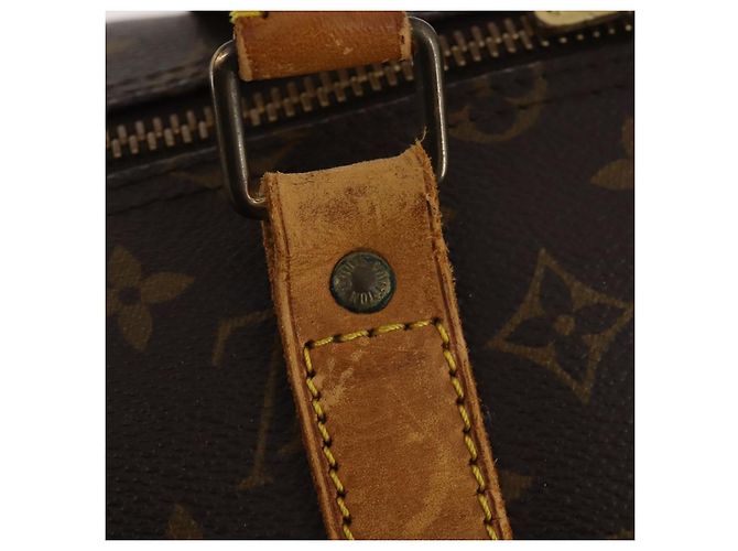 LOUIS VUITTON Borsa Boston Monogram Keepall 55 M41424 LV Auth BA10839 Monogramma - vista 9