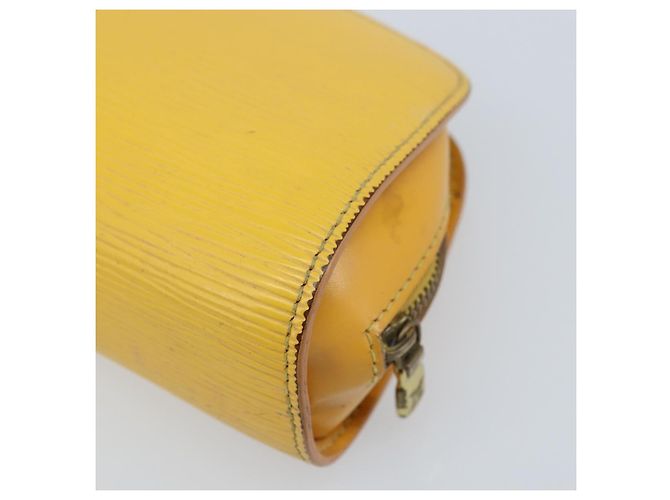 LOUIS VUITTON Pochette Dauphine PM Epi Giallo M48449 LV Auth LNZ367 - vista 15
