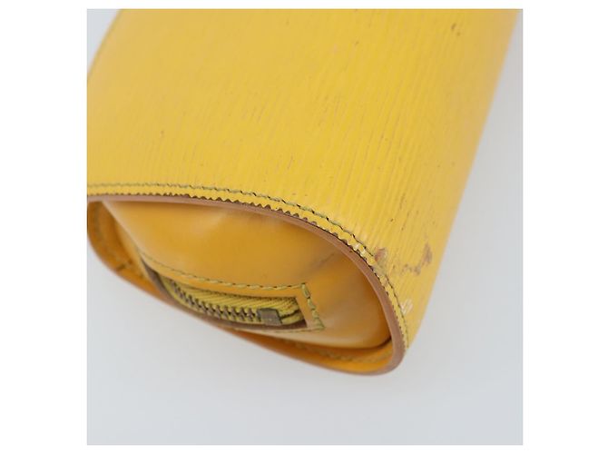 LOUIS VUITTON Pochette Dauphine PM Epi Giallo M48449 LV Auth LNZ367 - vista 16
