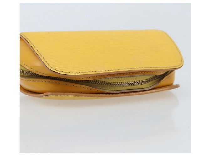 LOUIS VUITTON Pochette Dauphine PM Epi Giallo M48449 LV Auth LNZ367 - vista 5