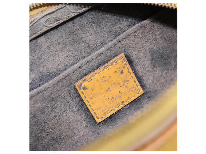 LOUIS VUITTON Pochette Dauphine PM Epi Giallo M48449 LV Auth LNZ367 - vista 9