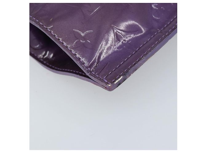 LOUIS VUITTON Borsa Tote Stanton Monogram Vernis Viola M91079 Auth gh1795 Porpora - vista 15
