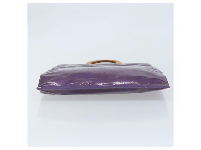 LOUIS VUITTON Borsa Tote Stanton Monogram Vernis Viola M91079 Auth gh1795 Porpora - vista 5