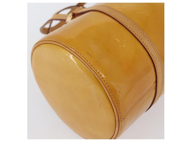 LOUIS VUITTON Bolso de Mano Monogram Vernis Bedford Beige M91006 LV Auth 172820 - vista 14