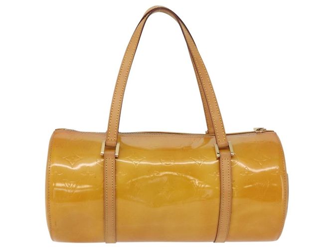 LOUIS VUITTON Bolso de Mano Monogram Vernis Bedford Beige M91006 LV Auth 172820 - vista 2