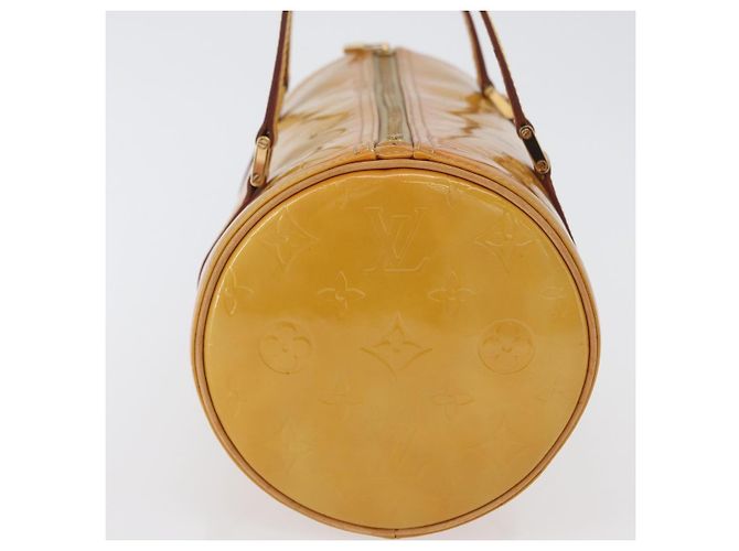 LOUIS VUITTON Bolso de Mano Monogram Vernis Bedford Beige M91006 LV Auth 172820 - vista 3