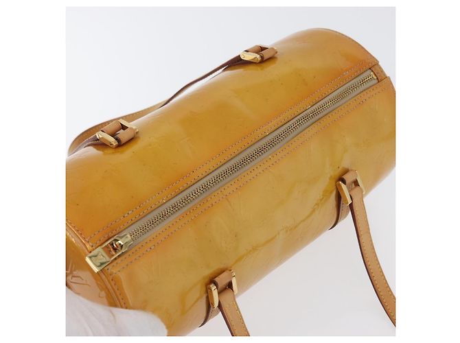 LOUIS VUITTON Bolso de Mano Monogram Vernis Bedford Beige M91006 LV Auth 172820 - vista 6