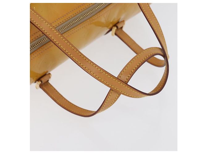 LOUIS VUITTON Bolso de Mano Monogram Vernis Bedford Beige M91006 LV Auth 172820 - vista 7