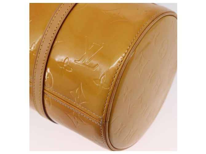 LOUIS VUITTON Bolso de Mano Monogram Vernis Bedford Beige M91006 LV Auth 172820 - vista 9