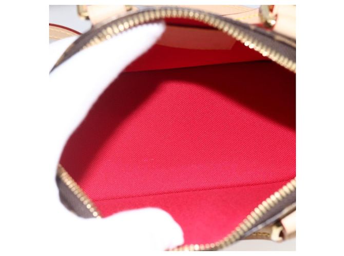 LOUIS VUITTON Monogram Ciliegia Nano Alma Borsa M13416 LV Auth BA11050SM Monogramma - vista 11