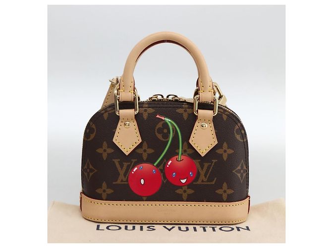 LOUIS VUITTON Monogram Ciliegia Nano Alma Borsa M13416 LV Auth BA11050SM Monogramma - vista 12