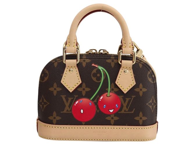 LOUIS VUITTON Monogram Ciliegia Nano Alma Borsa M13416 LV Auth BA11050SM Monogramma - vista 13