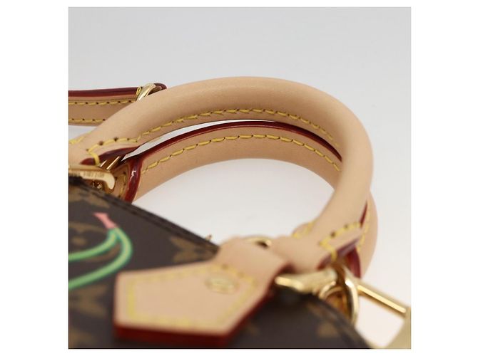 LOUIS VUITTON Monogram Ciliegia Nano Alma Borsa M13416 LV Auth BA11050SM Monogramma - vista 14