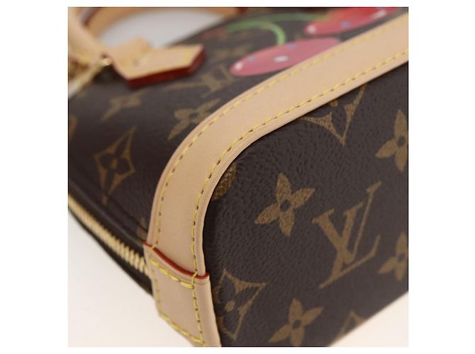 LOUIS VUITTON Monogram Ciliegia Nano Alma Borsa M13416 LV Auth BA11050SM Monogramma - vista 16
