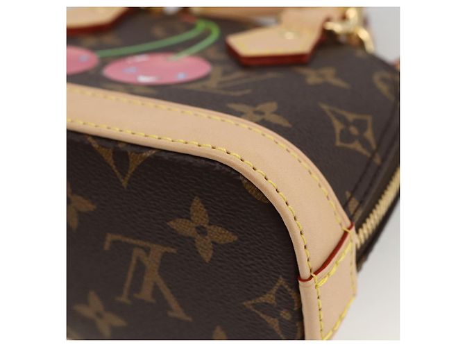 LOUIS VUITTON Monogram Ciliegia Nano Alma Borsa M13416 LV Auth BA11050SM Monogramma - vista 17