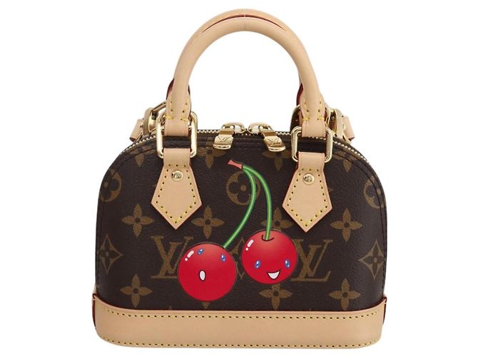 LOUIS VUITTON Monogram Ciliegia Nano Alma Borsa M13416 LV Auth BA11050SM Monogramma - vista 2