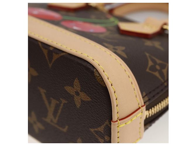 LOUIS VUITTON Monogram Ciliegia Nano Alma Borsa M13416 LV Auth BA11050SM Monogramma - vista 9