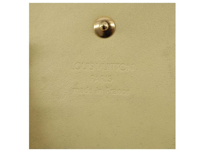 LOUIS VUITTON Monogram Vernis Walker Geldbörse Limone Gelb M91074 LV Auth BA10750 Golden - Ansicht 19