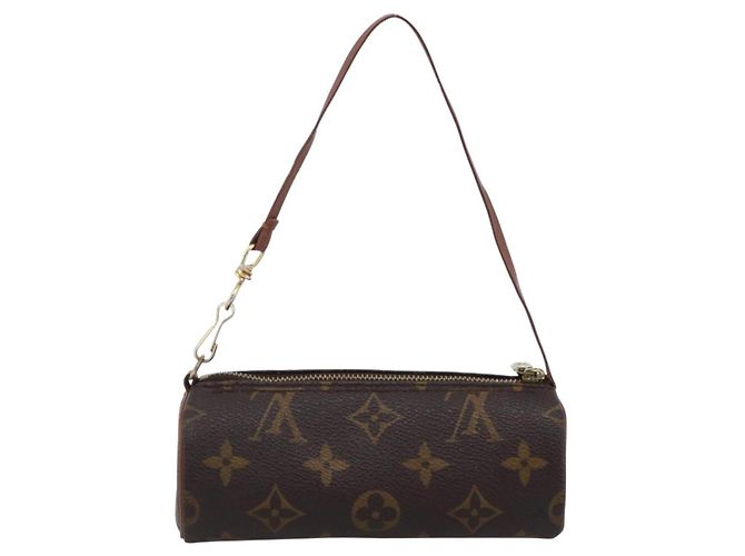 LOUIS VUITTON Monogram Papillon Pouch LV Auth 166258A - view 2