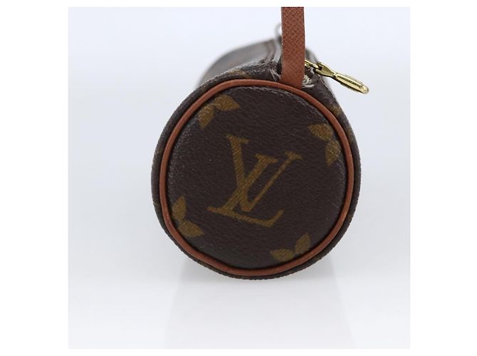 LOUIS VUITTON Monogram Papillon Pouch LV Auth 166258A - view 4