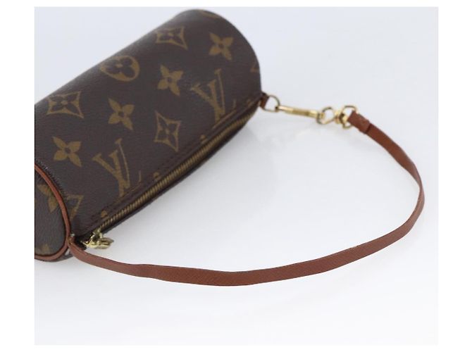 LOUIS VUITTON Monogram Papillon Pouch LV Auth 166258A - view 7