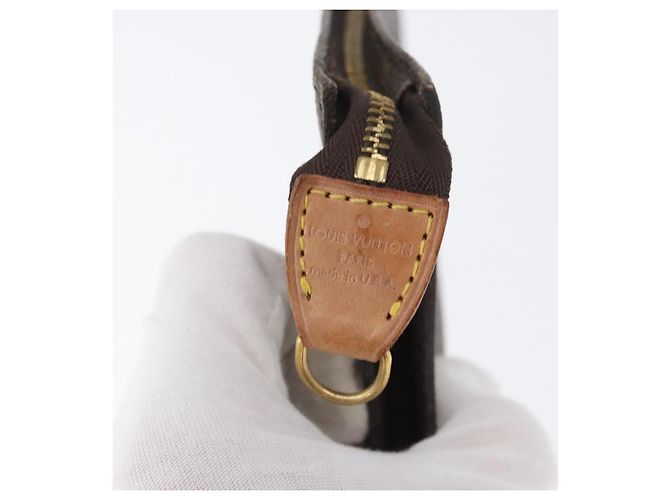 Bucket LOUIS VUITTON Monogramma Secchiello PM Pochette Accessorio LV Auth 172490 - vista 8
