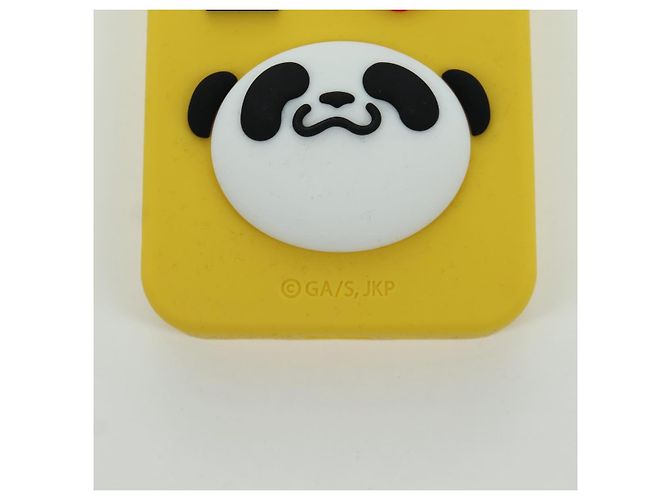 Dolce & Gabbana DOLCE&GABBANA D&G x Jujutsu Kaisen Custodia iPhone 13 Pro Panda Gialla Auth 166921SM Giallo - vista 3