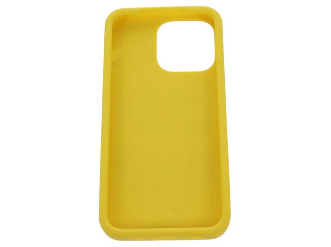 Dolce & Gabbana DOLCE&GABBANA D&G x Jujutsu Kaisen Custodia iPhone 13 Pro Panda Gialla Auth 166921SM Giallo - vista 6
