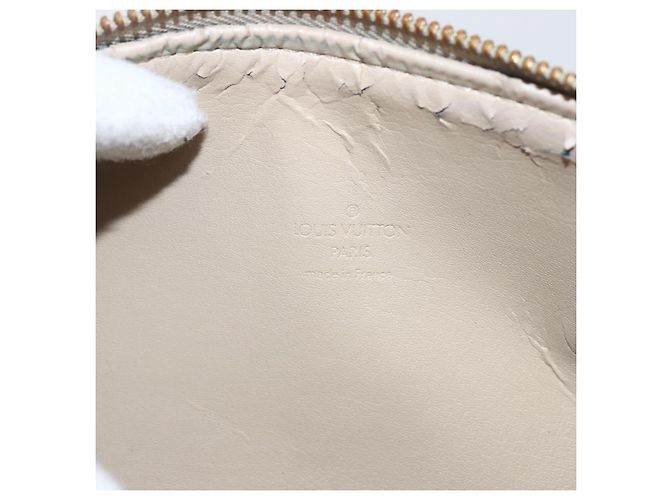 LOUIS VUITTON Borsa a Mano Monogram Vernis Bedford Beige M91006 LV Auth gh1830 - vista 10
