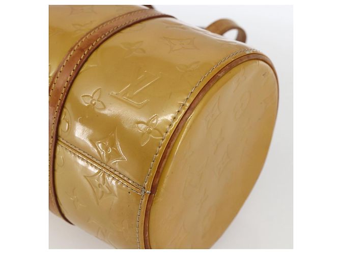 LOUIS VUITTON Borsa a Mano Monogram Vernis Bedford Beige M91006 LV Auth gh1830 - vista 14