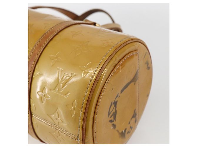 LOUIS VUITTON Borsa a Mano Monogram Vernis Bedford Beige M91006 LV Auth gh1830 - vista 15