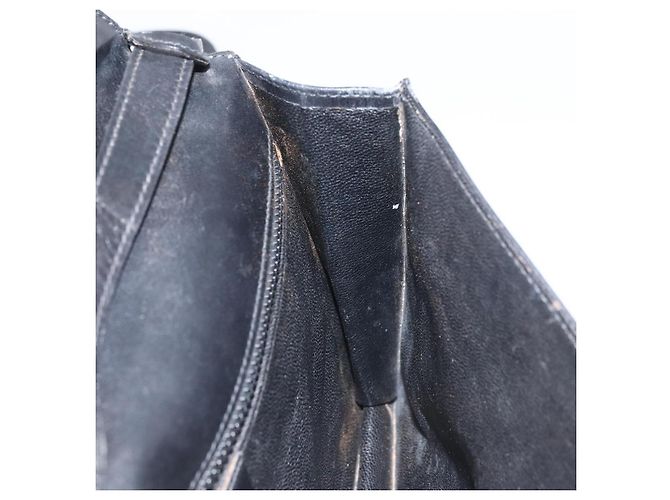 Céline CELINE Schultertasche aus Leder Schwarz Gold Auth ki6485 Golden - Ansicht 19
