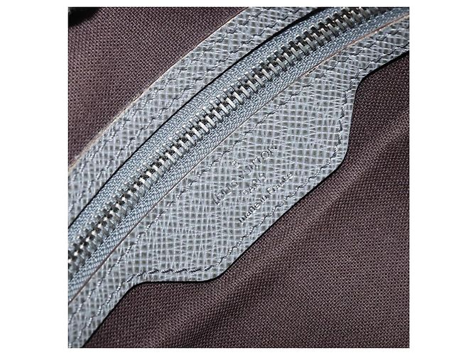 LOUIS VUITTON Borsa a Spalla Taiga Roman MM Grigia Gracie M32623 LV Auth 172661 - vista 18