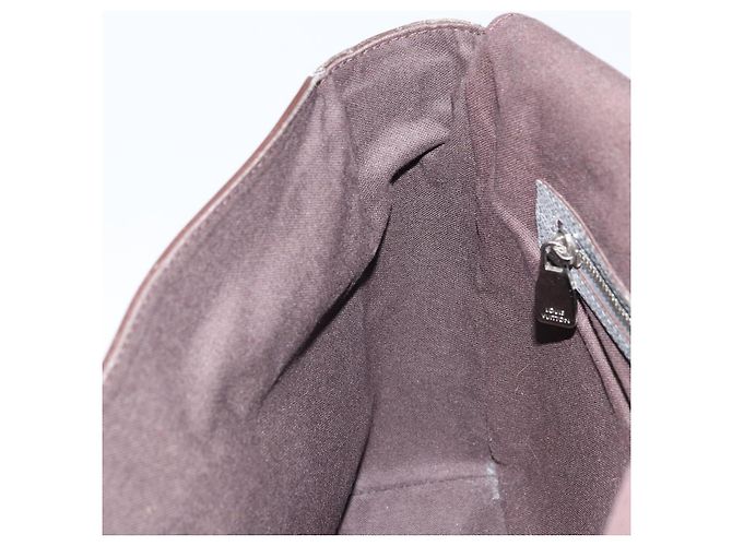 LOUIS VUITTON Borsa a Spalla Taiga Roman MM Grigia Gracie M32623 LV Auth 172661 - vista 20