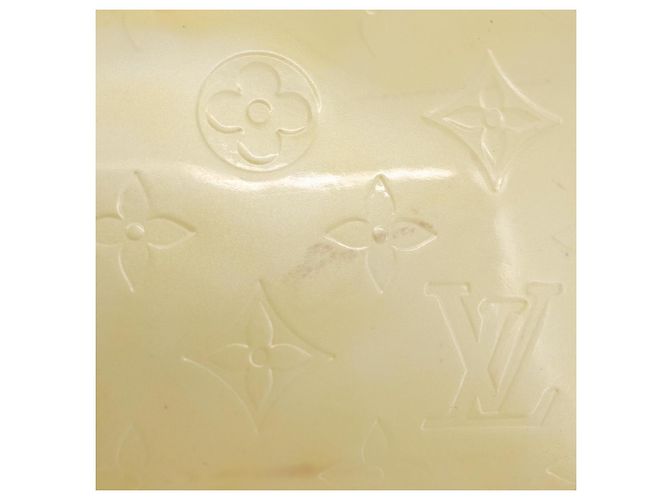 LOUIS VUITTON Borsa a Mano Monogram Vernis Reade PM Perle M91336 LV Auth ki6479 - vista 10