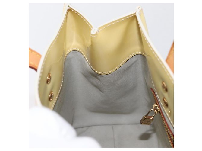 LOUIS VUITTON Borsa a Mano Monogram Vernis Reade PM Perle M91336 LV Auth ki6479 - vista 19