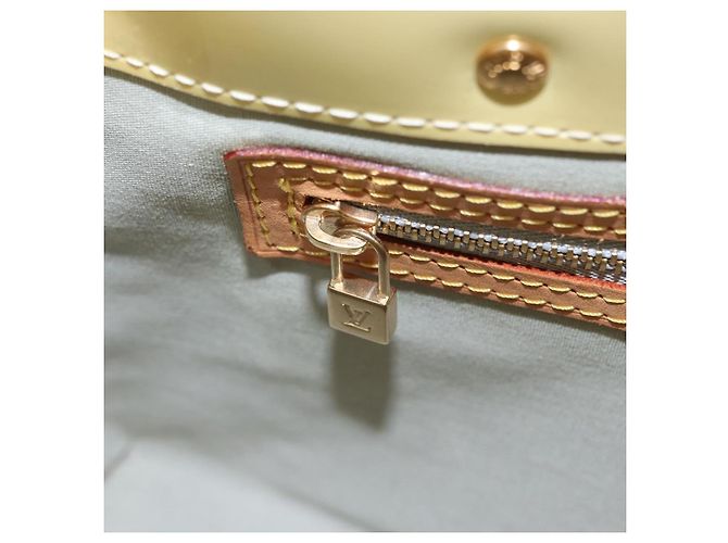 LOUIS VUITTON Borsa a Mano Monogram Vernis Reade PM Perle M91336 LV Auth ki6479 - vista 20