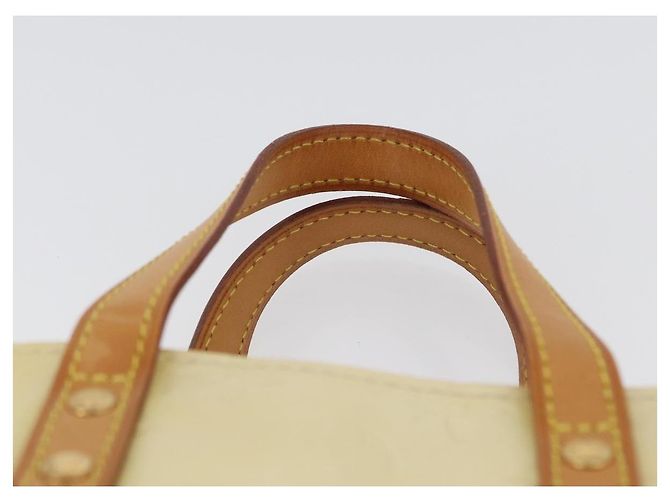 LOUIS VUITTON Borsa a Mano Monogram Vernis Reade PM Perle M91336 LV Auth ki6479 - vista 8