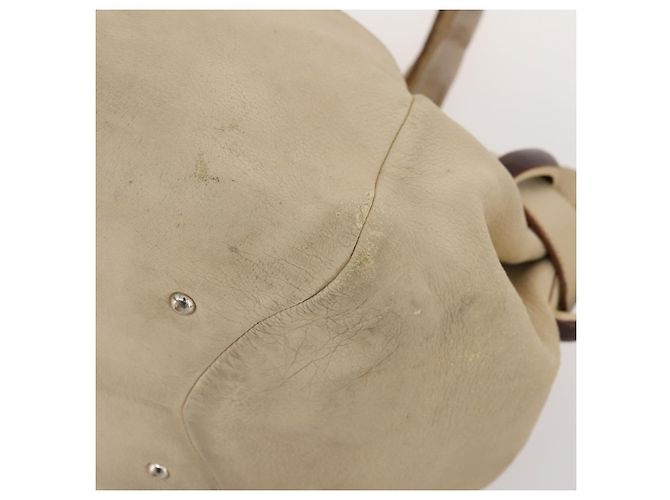 Borsa a Spalla Salvatore Ferragamo in Pelle 2 Pezzi Rosa Beige Auth BA10738 - vista 8
