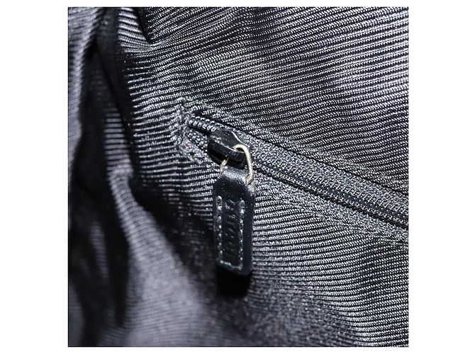 Sac à main en toile GG Gucci Noir Or 000 0854 Auth gh1791 Doré - vista 20