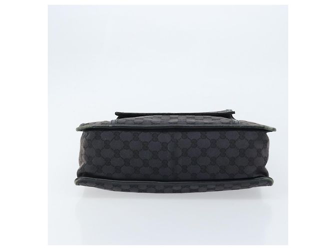 Sac à main en toile GG Gucci Noir Or 000 0854 Auth gh1791 Doré - vue 5