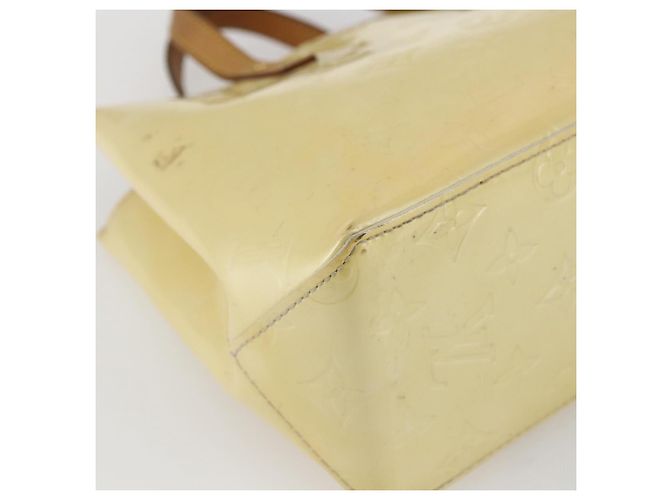 LOUIS VUITTON Monogram Vernis Reade PM Bolsa de Mão Perle M91336 LV Auth gh1741 - vista 15