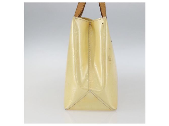 LOUIS VUITTON Monogram Vernis Reade PM Bolsa de Mão Perle M91336 LV Auth gh1741 - vista 3