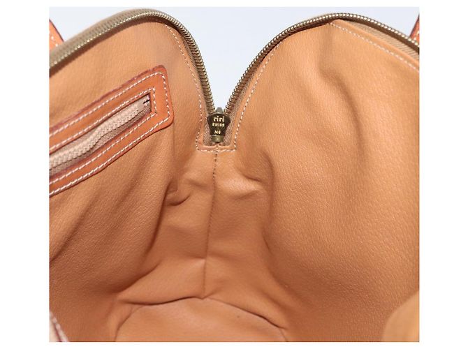 Céline Borsa a mano in tela Macadam CELINE in pelle PVC 2 in 1 marrone oro Auth ki6435 D'oro - vista 20