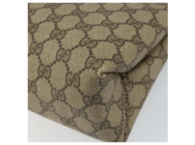 Gucci Borsa Tote GG Supreme in PVC beige 41 02 109 Auth ki6523 - vista 15