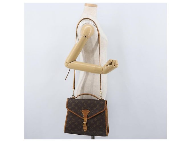 LOUIS VUITTON Borsa a Mano Monogram Bel Air 2way M51122 LV Auth BA11121 Monogramma - vista 25