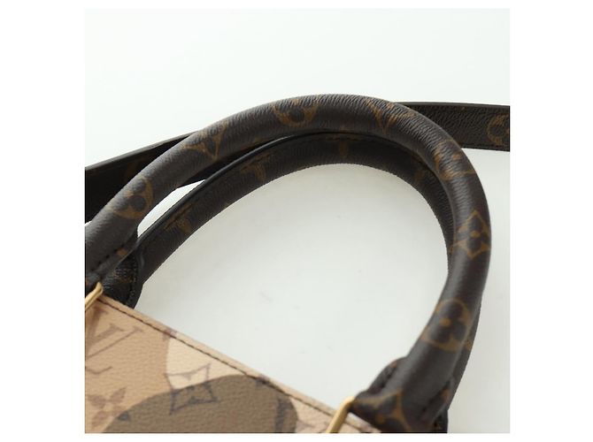 LOUIS VUITTON Borsa Sac Plat NV Ritratto Monogramma LV M46679 Auth 171452SM - vista 14